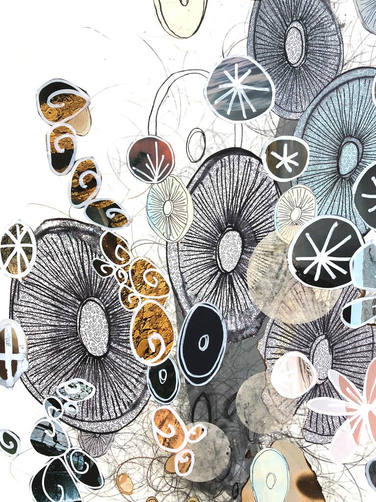 Original Abstract Nature Collage by Ali Herrmann