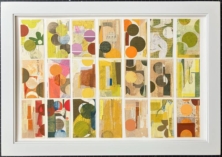 Original Contemporary Abstract Collage by Ali Herrmann