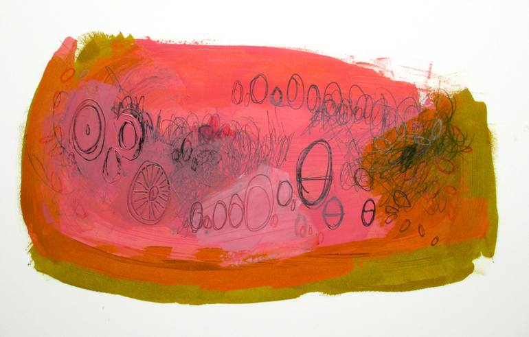 Original Abstract Expressionism Abstract Paintings by Ali Herrmann