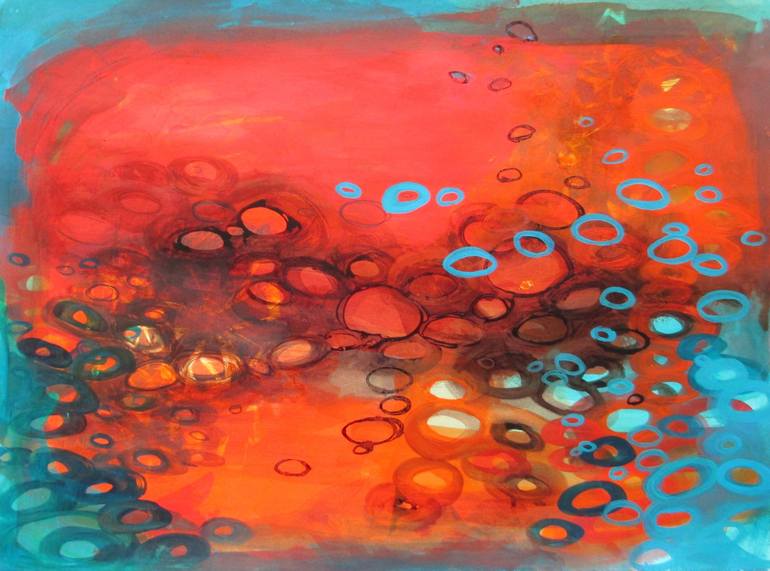 Print of Abstract Expressionism Abstract Paintings by Ali Herrmann