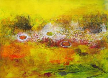 Original Abstract Expressionism Abstract Paintings by Ali Herrmann
