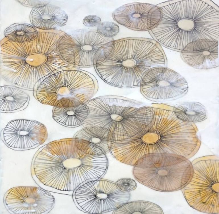 Original Abstract Expressionism Abstract Paintings by Ali Herrmann
