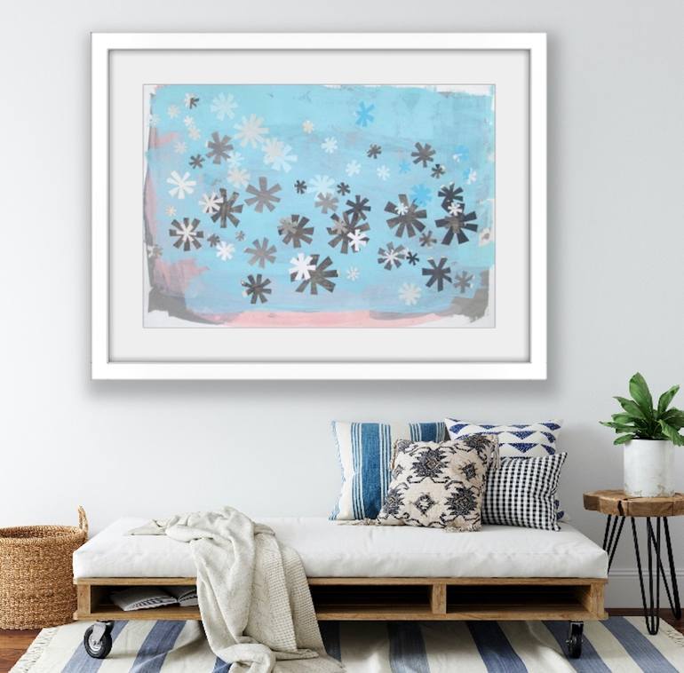 Original Minimalism Abstract Collage by Ali Herrmann