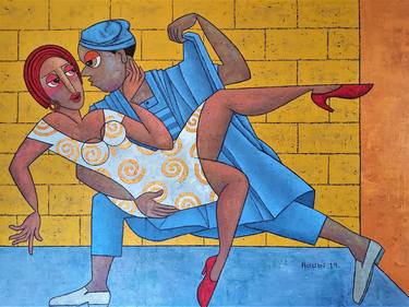Print of World Culture Paintings by Adubi-Mydaz Makinde