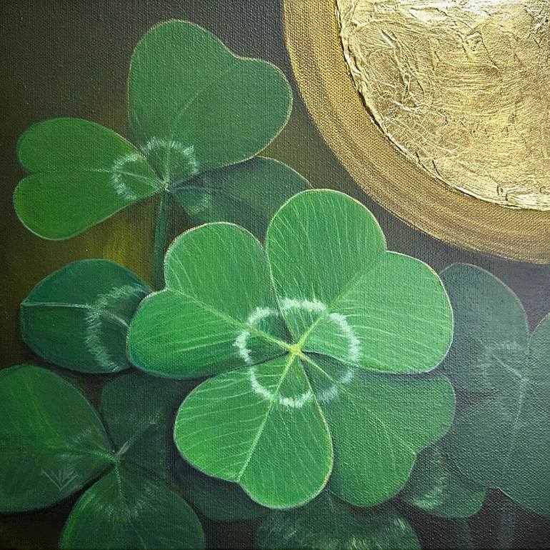 Original Nature Mixed Media by Valentina Fedoseeva | Contemporary Art on Acrylic | Lucky in the Night