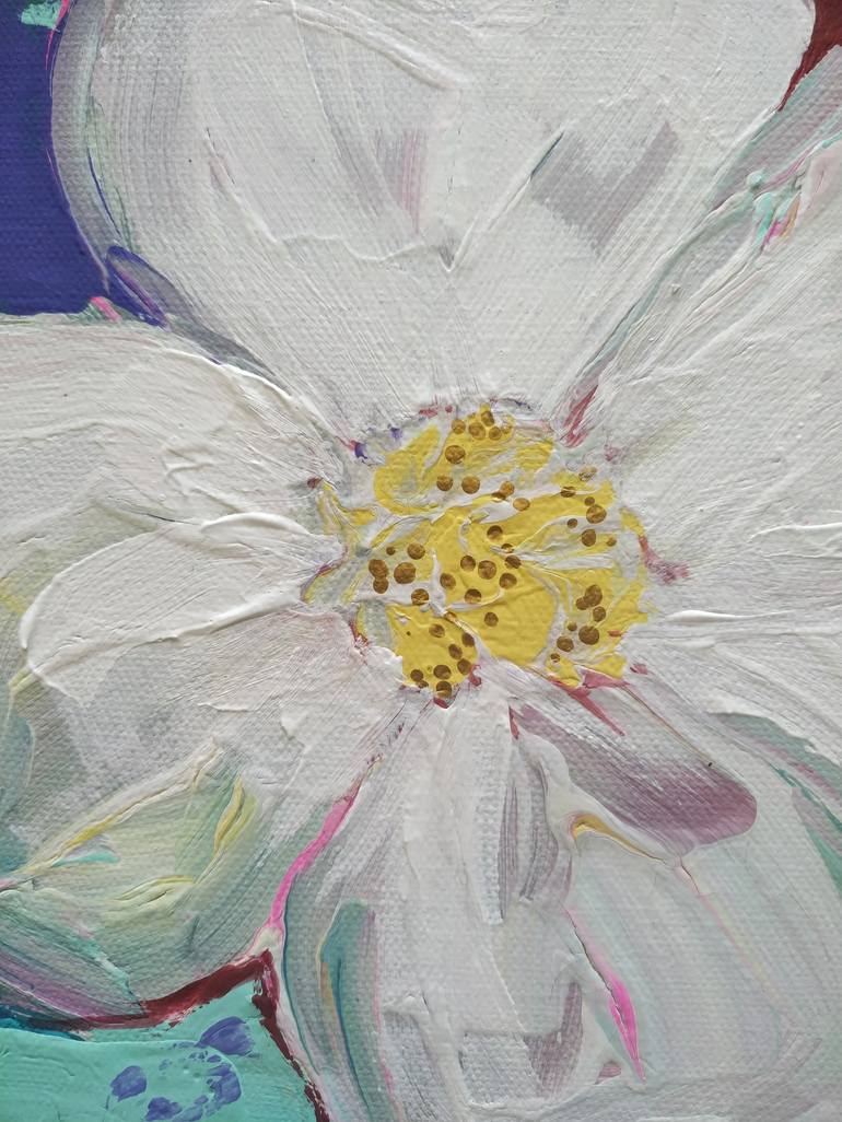 Original Floral Painting by Valentina Fedoseeva