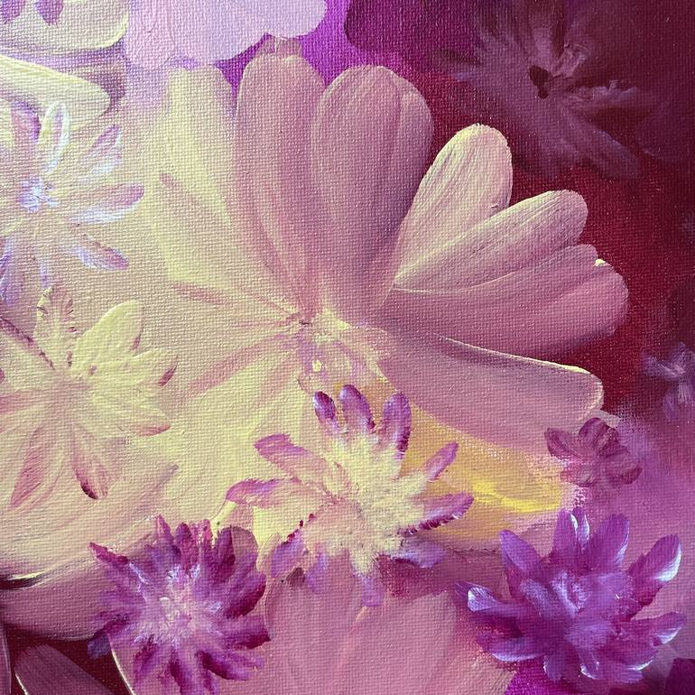 Original Floral Painting by Valentina Fedoseeva