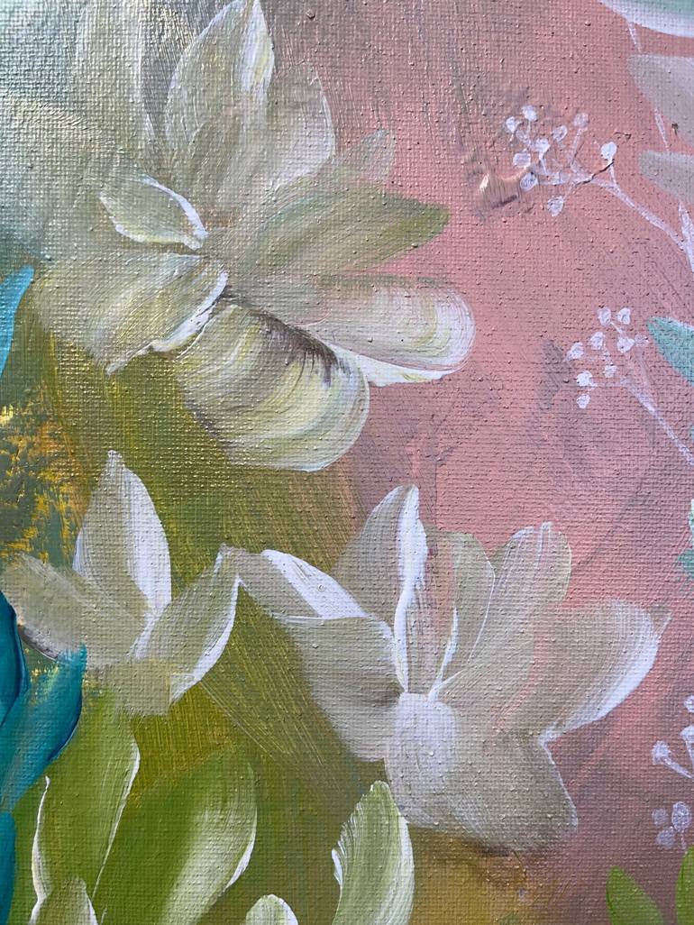 Original Floral Painting by Valentina Fedoseeva