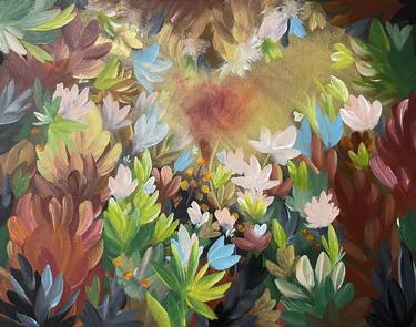 Print of Expressionism Nature Paintings by Valentina Fedoseeva