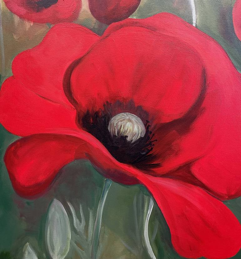 Original Floral Painting by Valentina Fedoseeva