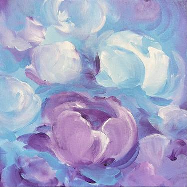 Print of Abstract Floral Paintings by Valentina Fedoseeva