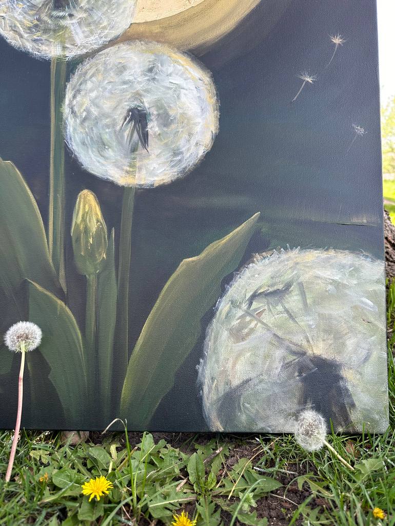 Original Conceptual Nature Painting by Valentina Fedoseeva