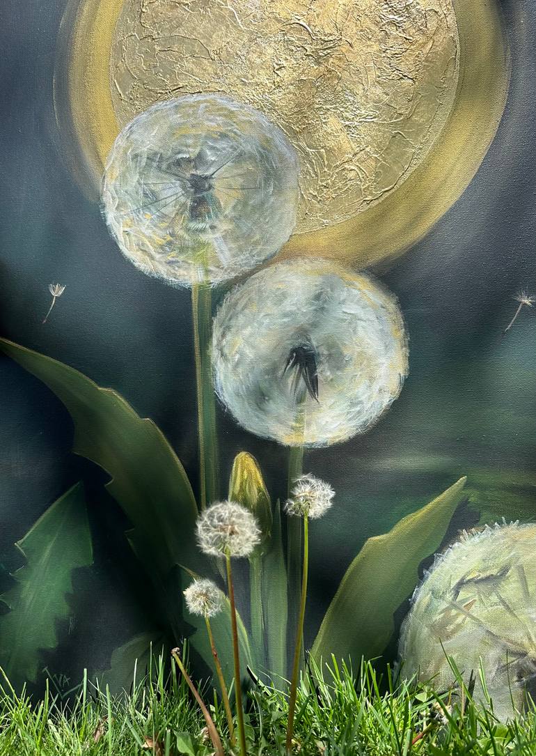 Original Conceptual Nature Painting by Valentina Fedoseeva