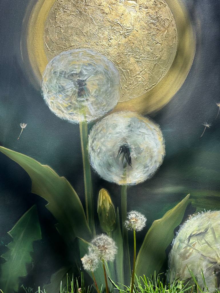 Original Conceptual Nature Painting by Valentina Fedoseeva