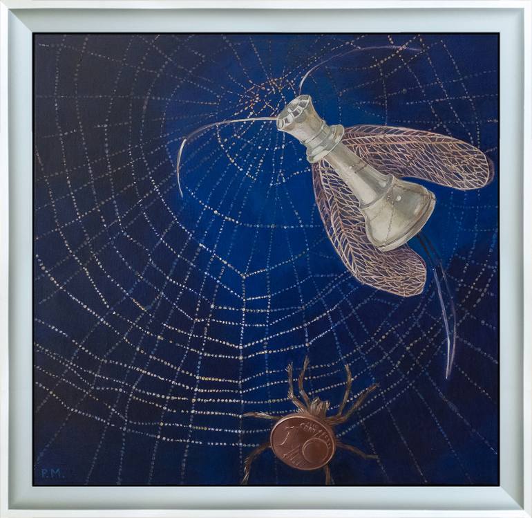 Original Figurative Fantasy Painting by Polina Maykova