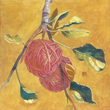 Print of Conceptual Botanic Paintings by Polina Maykova