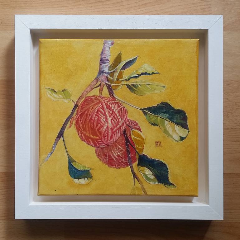 Original Conceptual Botanic Painting by Polina Maykova