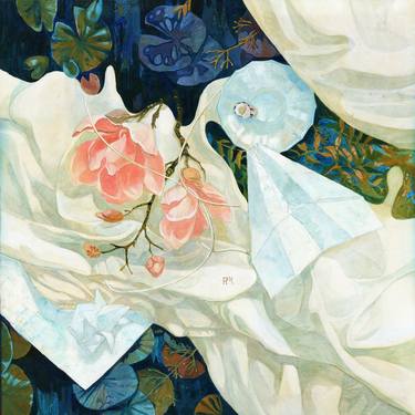 Original Figurative Floral Paintings by Polina Maykova