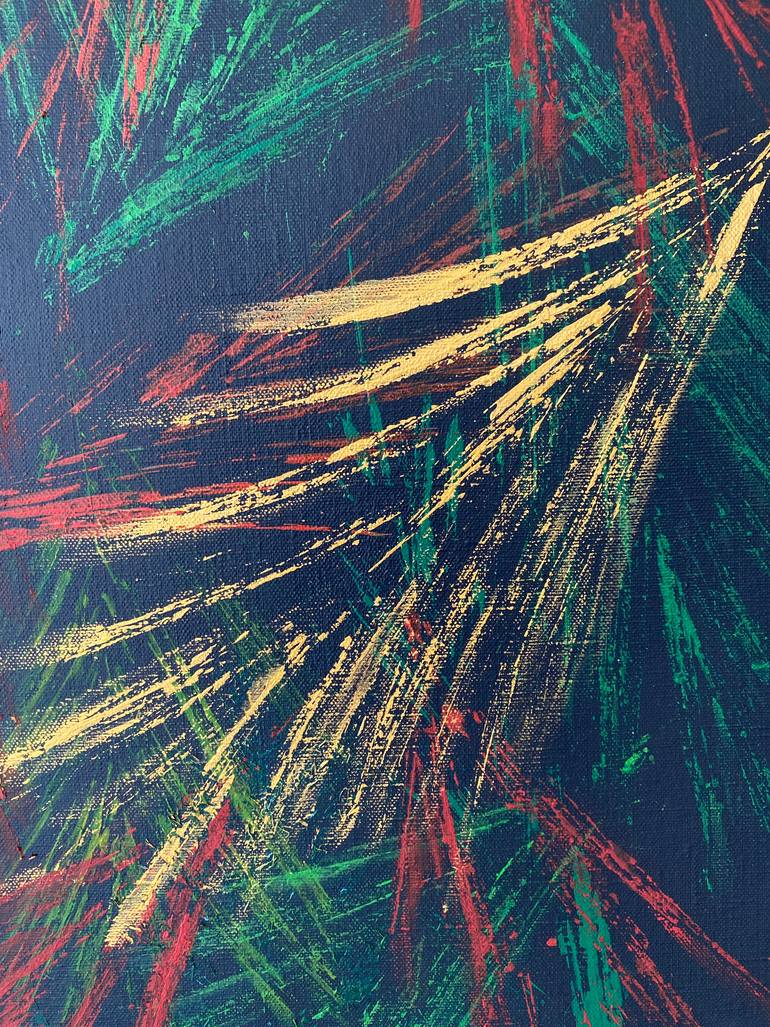 Original Modernism Abstract Painting by Elena Dobkin