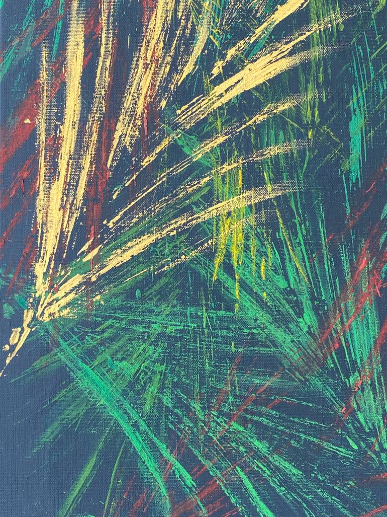Original Modernism Abstract Painting by Elena Dobkin