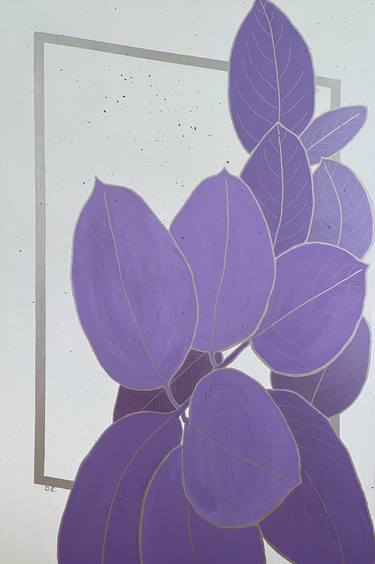 Print of Abstract Botanic Paintings by Elena Dobkin