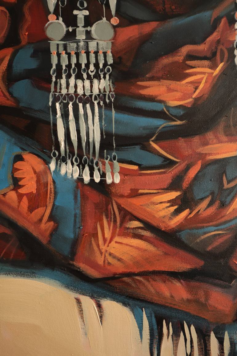 Original Conceptual Other Painting by Alua Tebenova