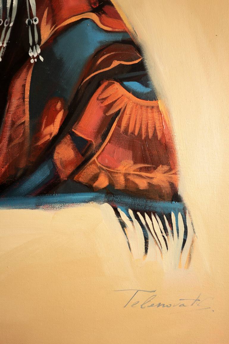 Original Conceptual Other Painting by Alua Tebenova