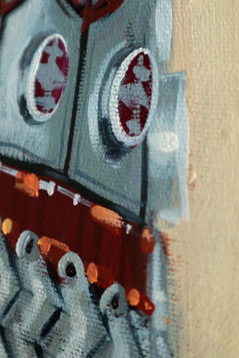 Original Conceptual Fashion Painting by Alua Tebenova