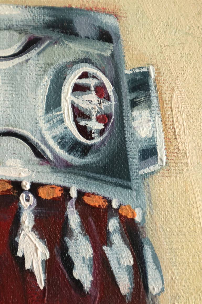 Original Conceptual Fashion Painting by Alua Tebenova