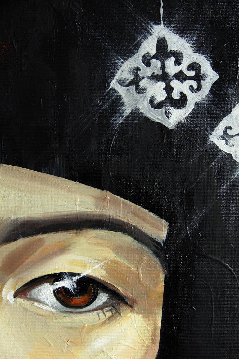 Original Contemporary People Painting by Alua Tebenova