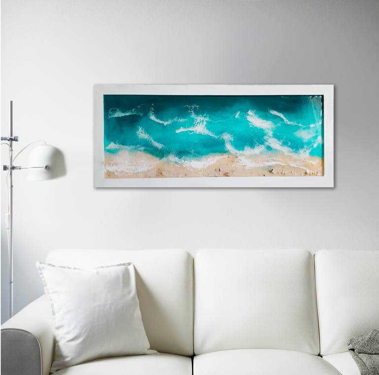 Original Realism Seascape Painting by Evelina Tverdova