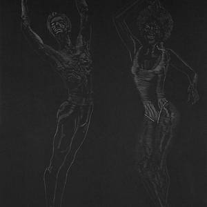 Collection Graphite on Black -- Dancers