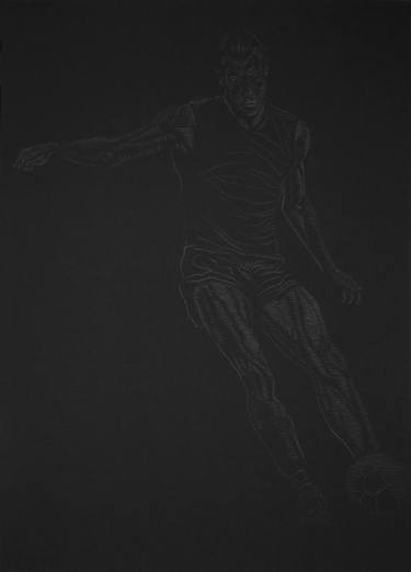 Original Figurative Sport Drawings by Alexander Stein