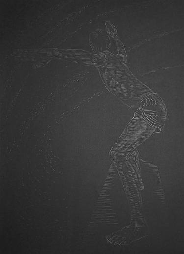 Original Figurative Body Drawings by Alexander Stein