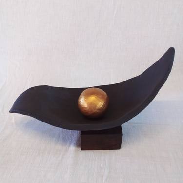 Original Abstract Home Sculpture by Michel Ducos