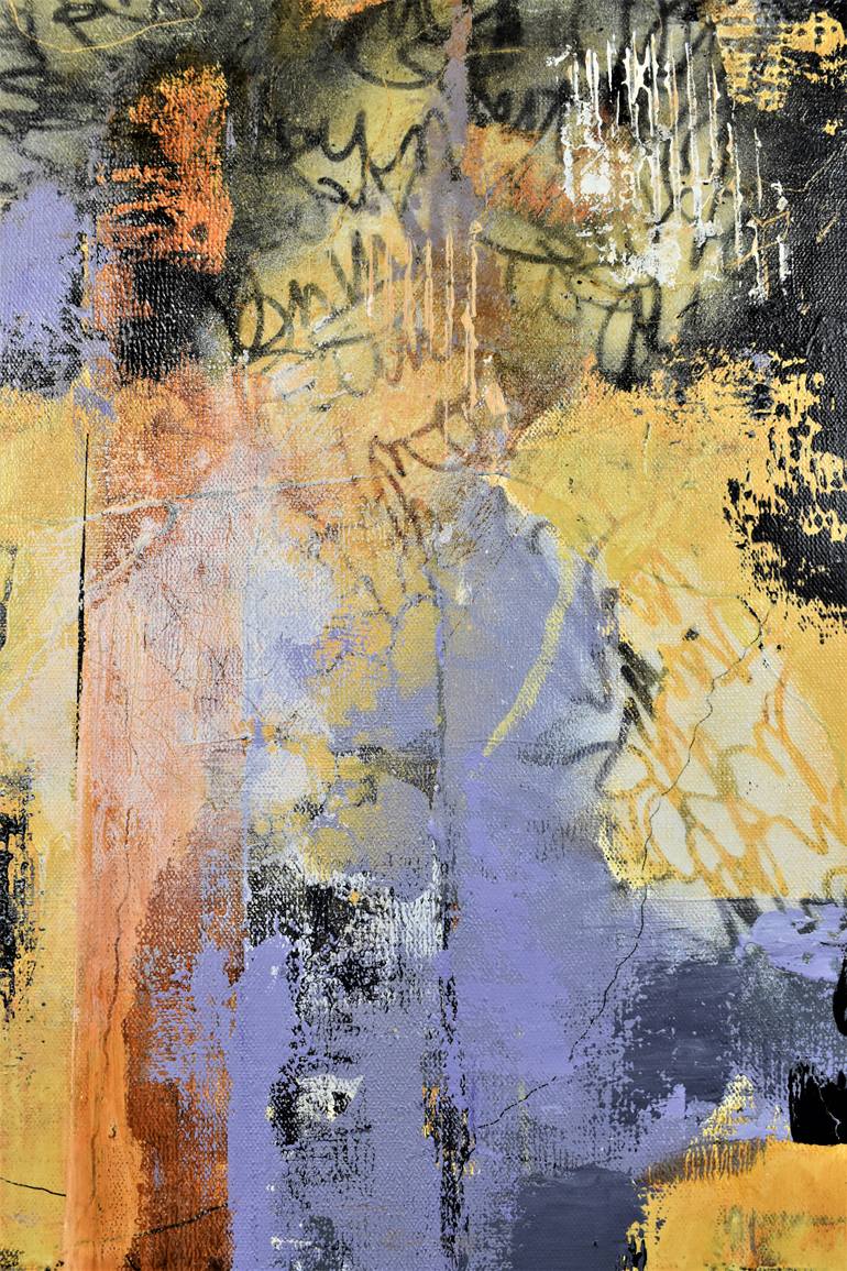 Original Abstract Expressionism Abstract Painting by Donna Magadov