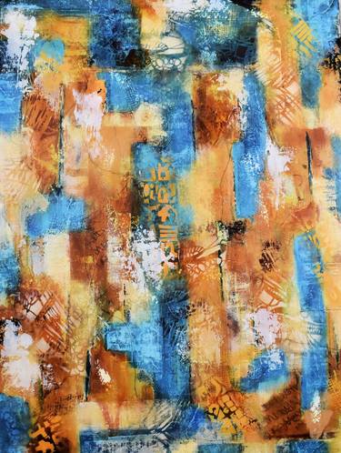 Original Abstract Paintings by Donna Magadov
