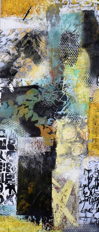 Original Contemporary Abstract Painting by Donna Magadov