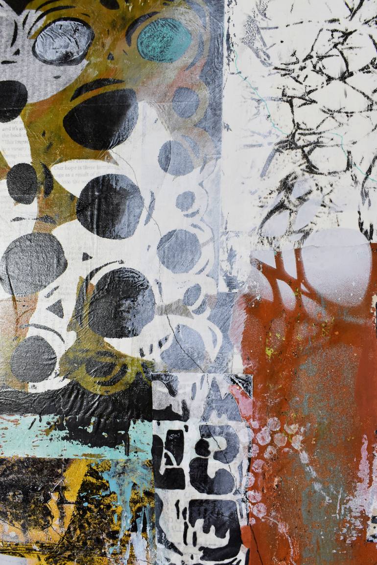 Original Contemporary Abstract Painting by Donna Magadov