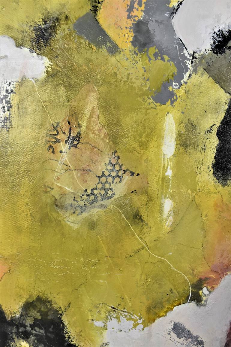 Original Abstract Expressionism Abstract Painting by Donna Magadov