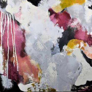 Original Abstract Expressionism Abstract Paintings by Donna Magadov
