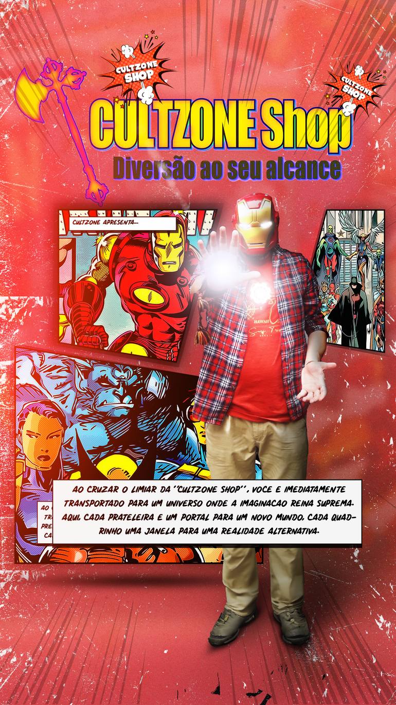 Original Pop Art Comics Photography by Cultzone The Real