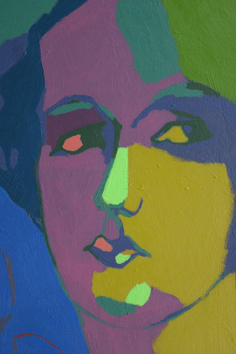 Original Contemporary People Painting by Samantha Coronel