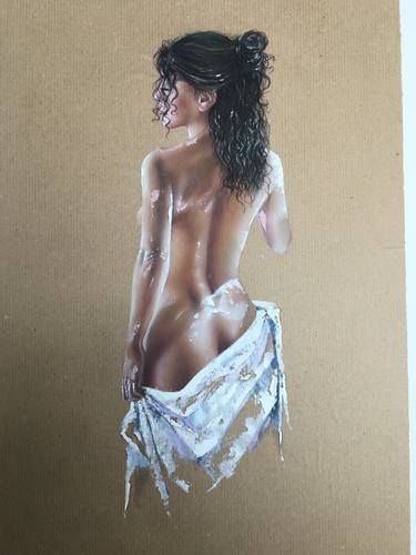 Print of Figurative Nude Paintings by David Noonan