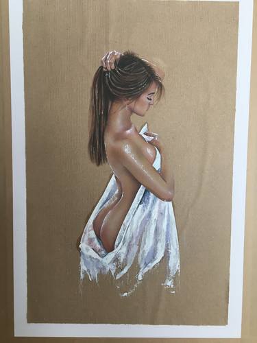 Original Figurative Nude Paintings by David Noonan
