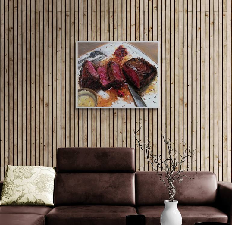Original Contemporary Cuisine Painting by Zhang Xin