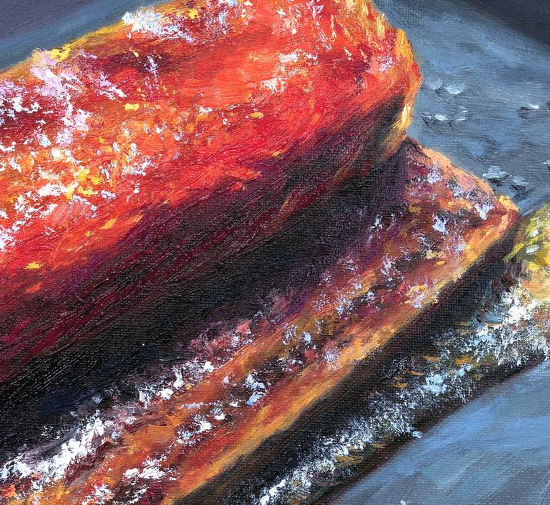 Original Cuisine Painting by Zhang Xin