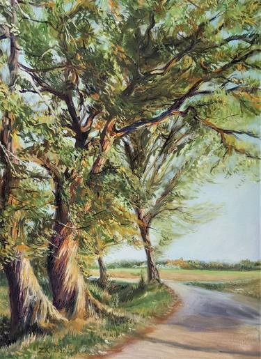 Print of Tree Paintings by Zhang Xin
