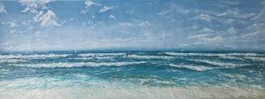 Original Seascape Paintings by Zhang Xin
