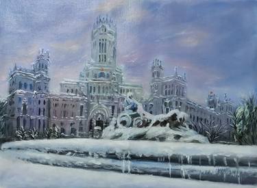Madrid snowing thumb